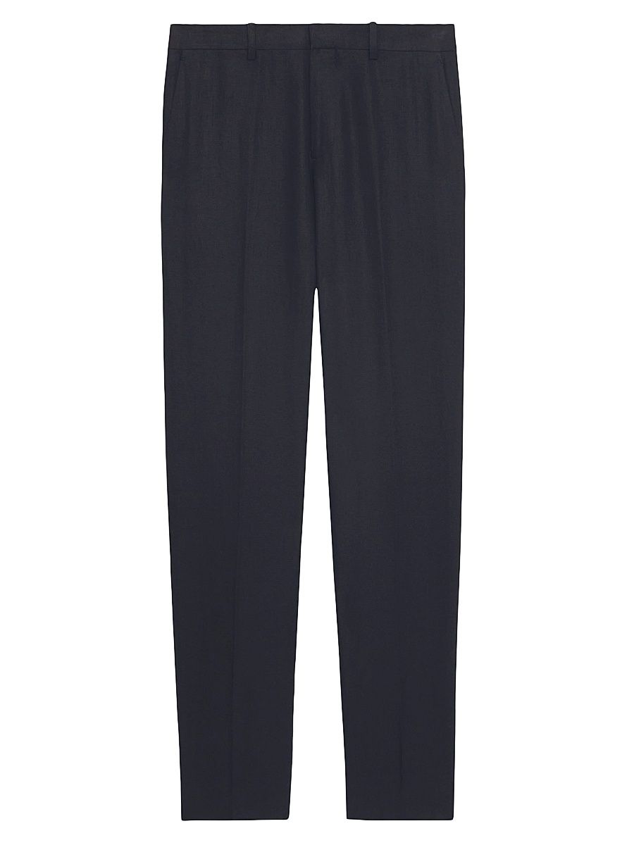 Men's Mayer Linen Pants - Black - Size 31