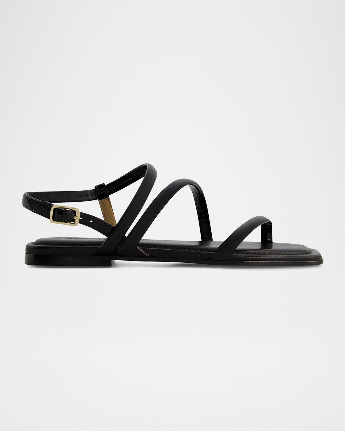 Odessa Patent Thong Slingback Sandals