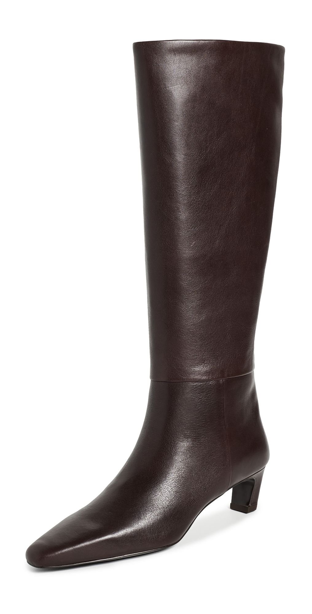 Madewell Cielo Tall Set Back Heel Boots Espresso Bean 6