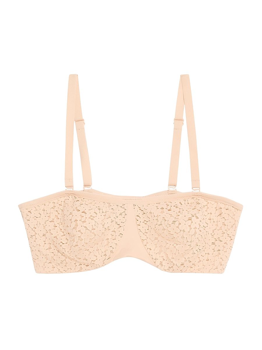 Women's Nora Floral Lace Convertible Bra - Blush - Size 36H