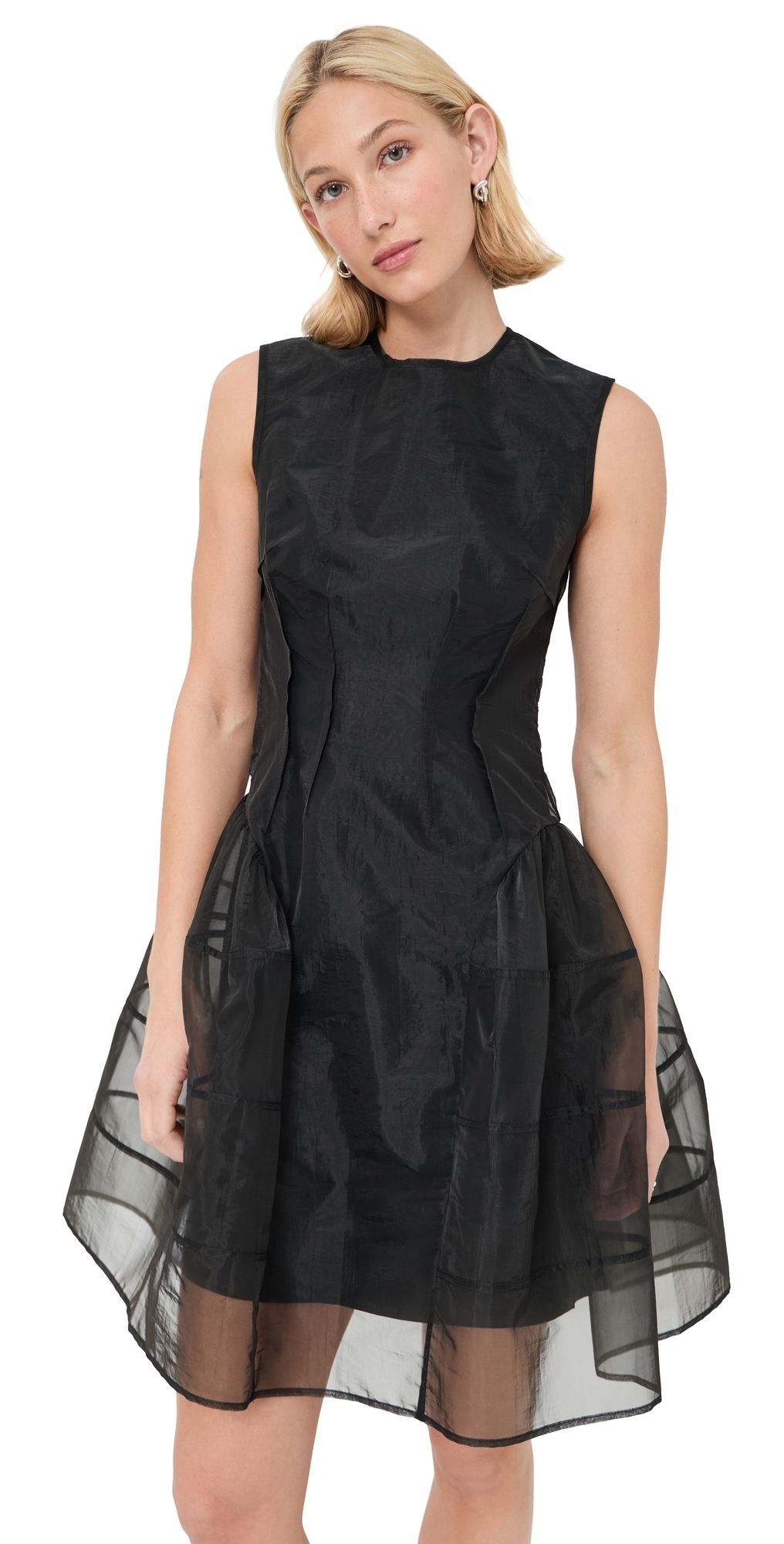 Cecilie Bahnsen Claudie Dress Black 10