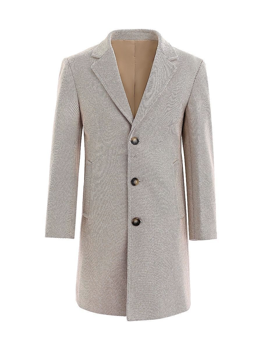 Little Boy's & Boy's Overcoat - Beige - Size 14