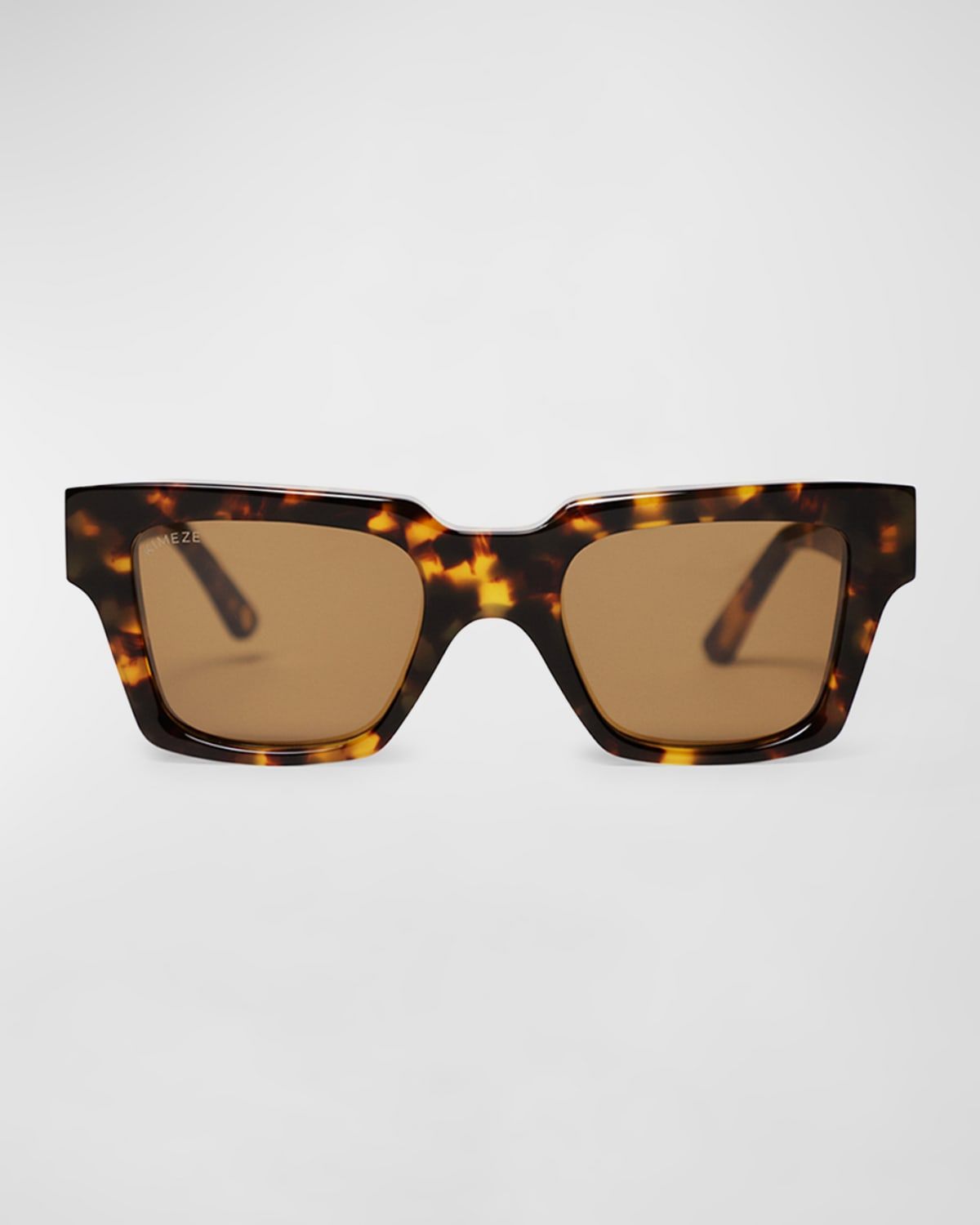Mahi Havana Acetate Square Sunglasses