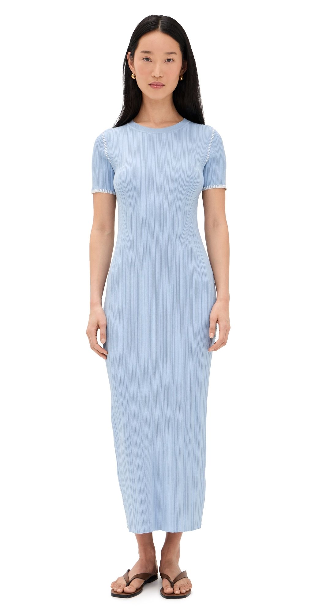 rag & bone Harper Midi Dress Sky M