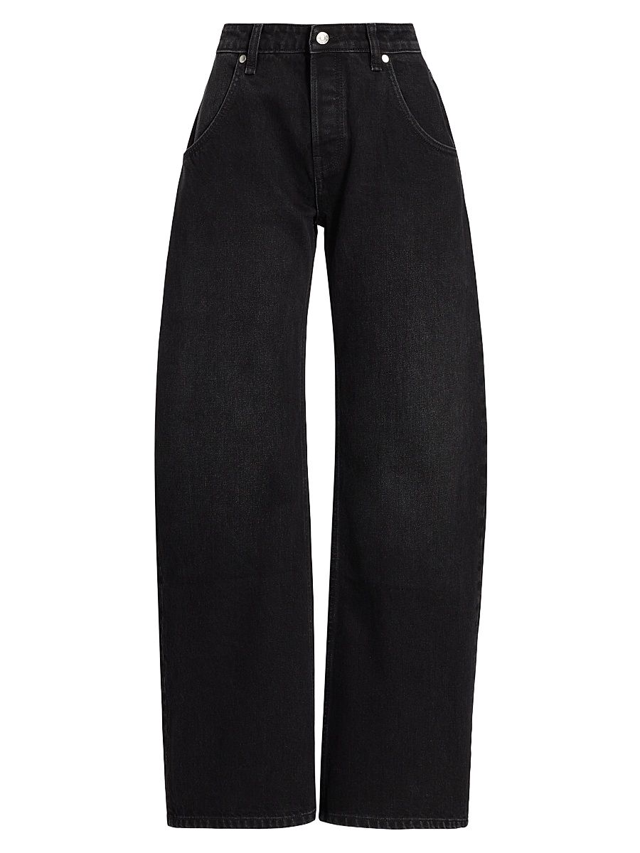 Women's Enzo Mid-Rise Barrel Jeans - Magica - Size 32