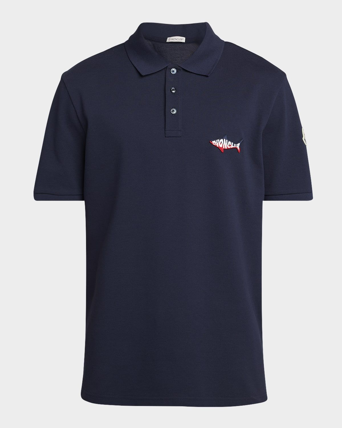 Men & apos;s Shark Pique Polo Shirt