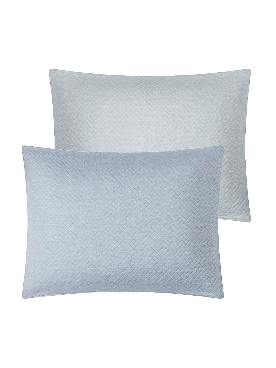 Savannah Quilted Cotton King Sham - White