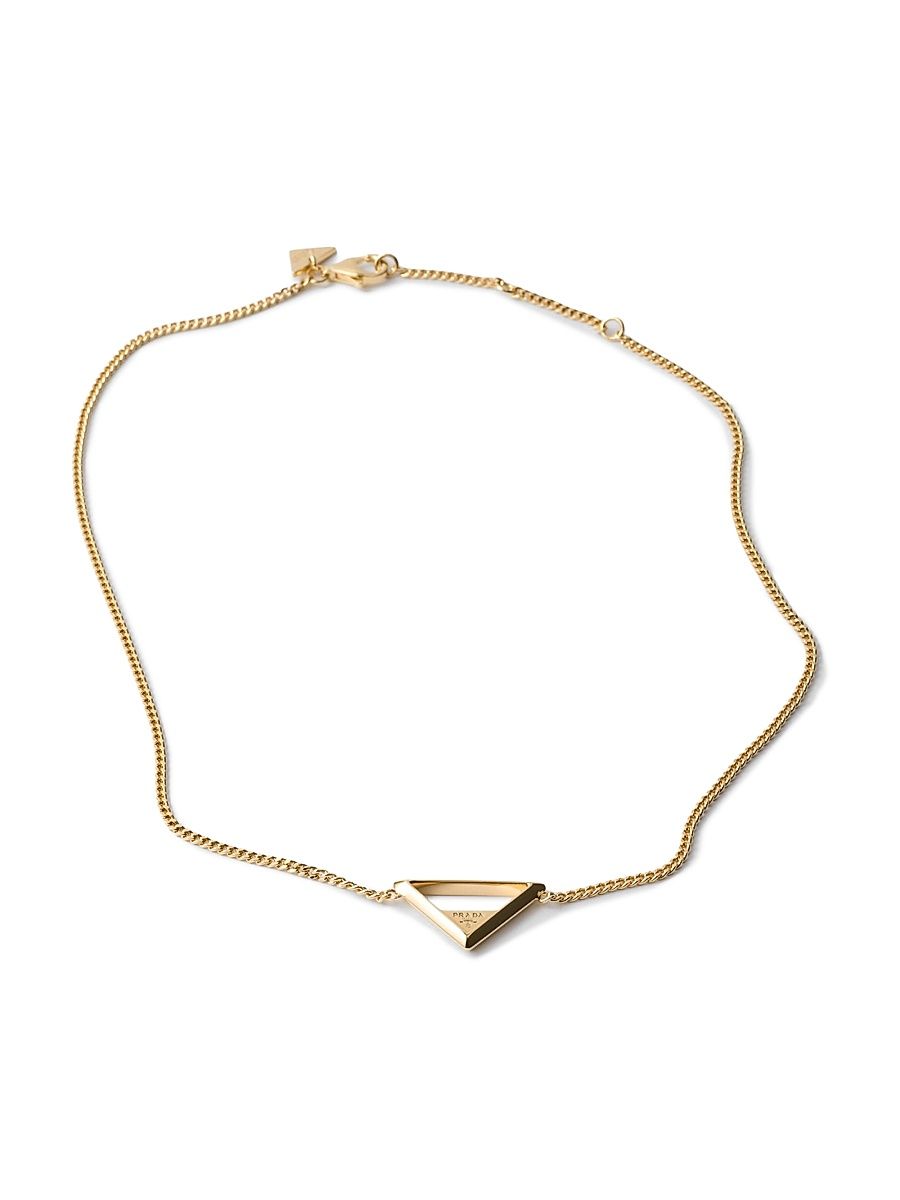Women's Metal Necklace - Gold