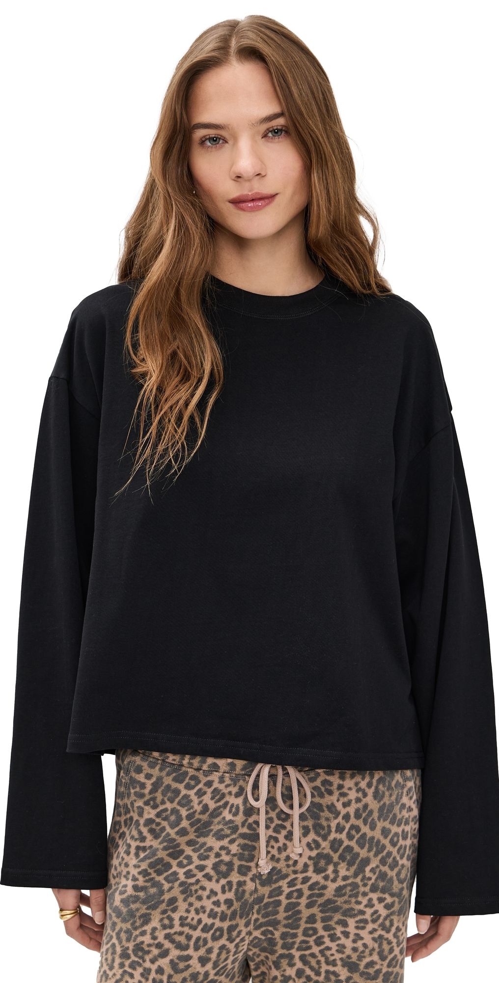 Lioness Bloom Long Sleeve Tee Onyx XXS
