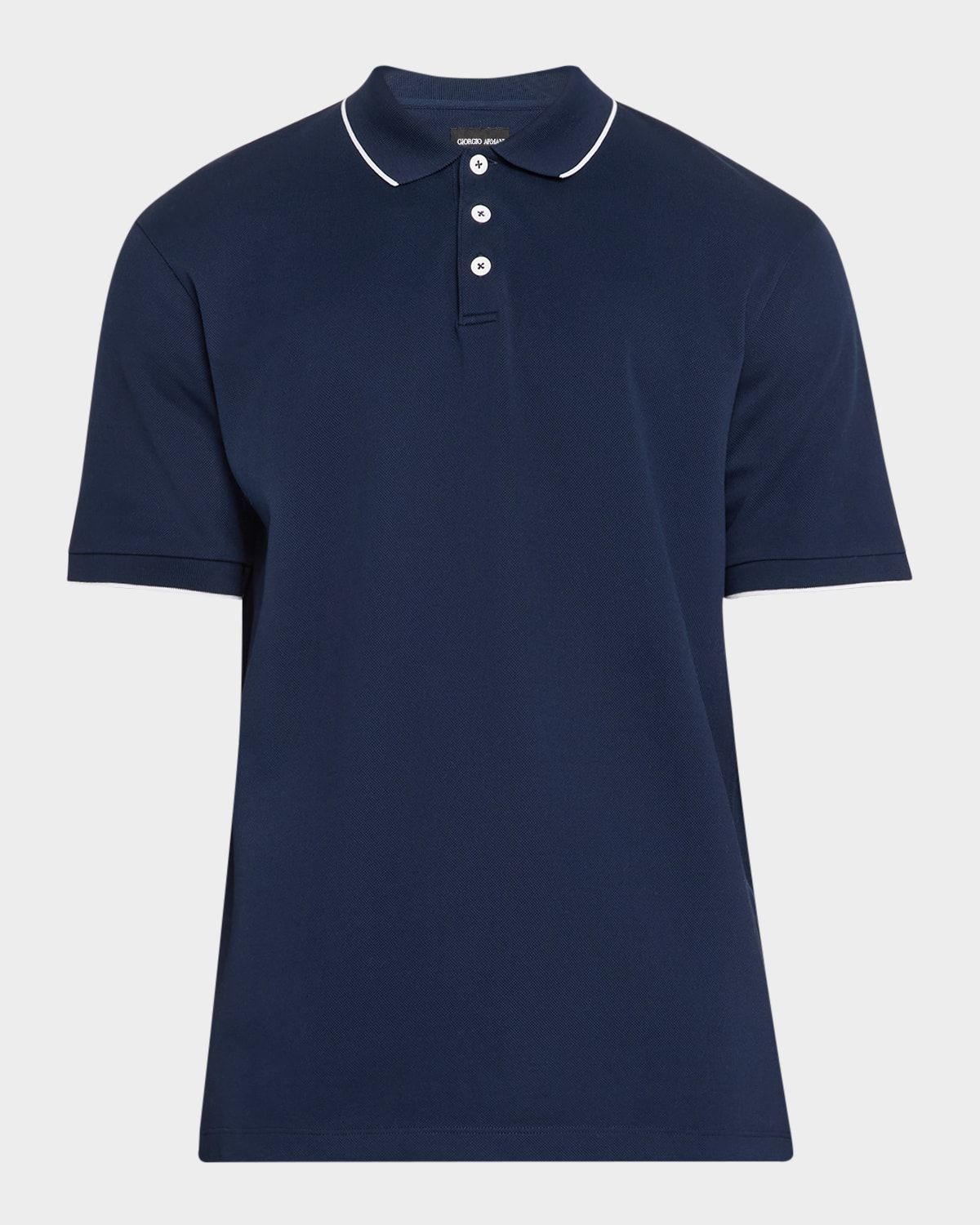 Men & apos;s Tipped Polo Shirt