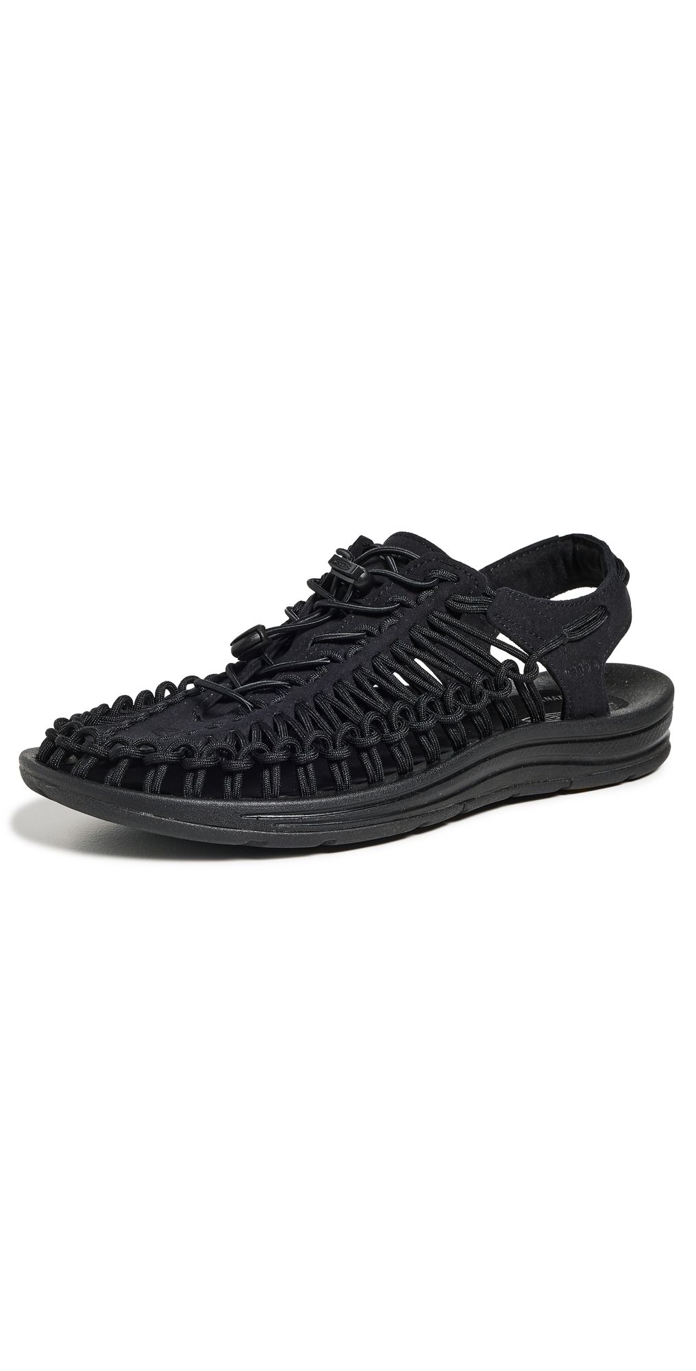 KEEN Uneek Sandals Black / Black 11