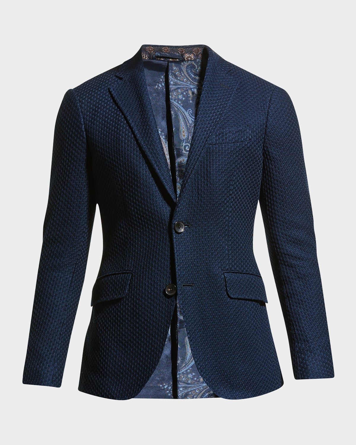 Men & apos;s Basic Knit Blazer