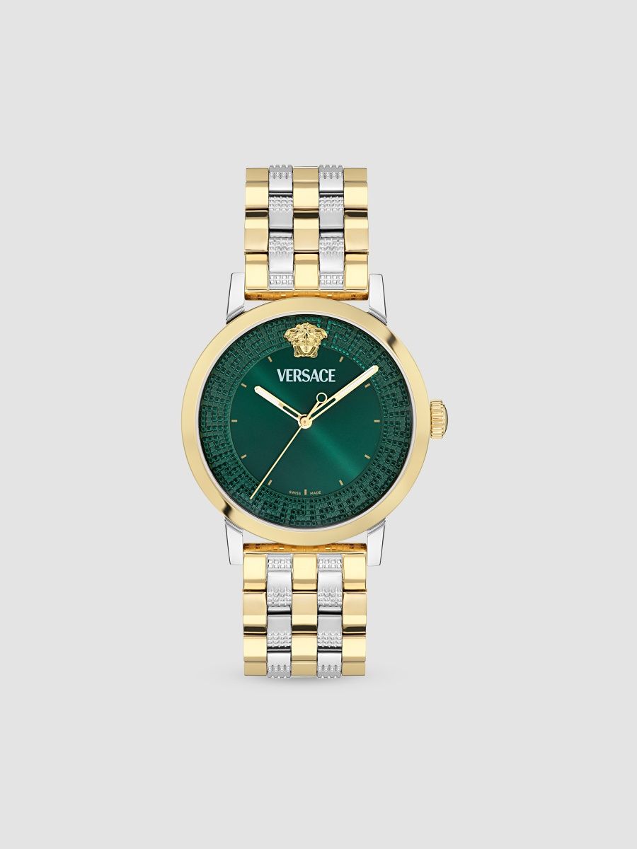 Versace Men's Albireo Two-Tone IP Stainless Steel Bracelet Watch/40MM - Two Tone