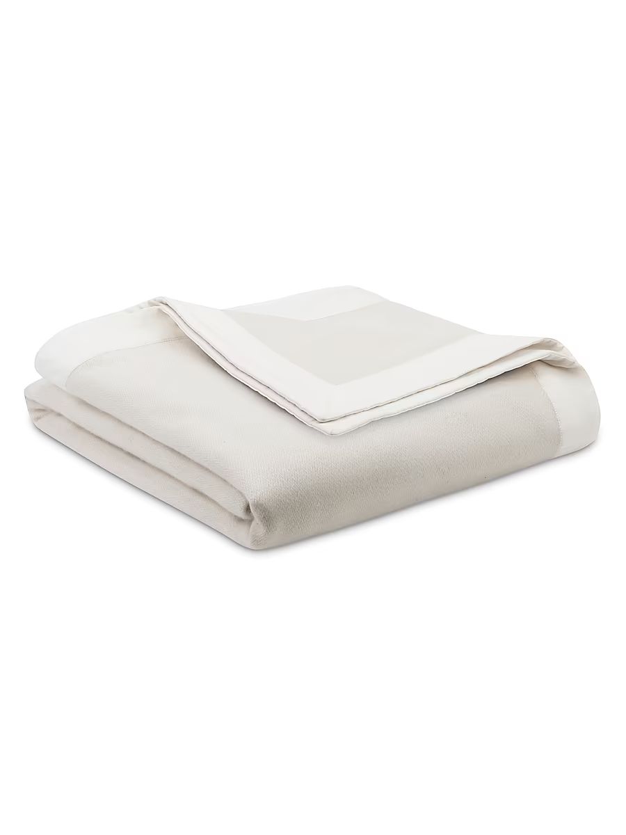 Home Treasures Serena Cashmere Blanket - Ivory - Size California King