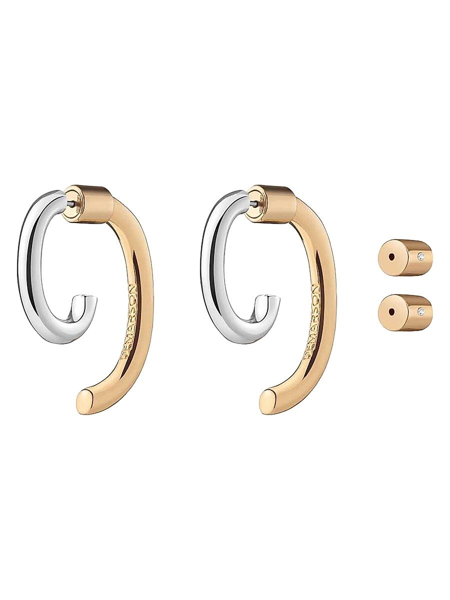 Women's Luna Two-Tone Convertible Earrings - Gold