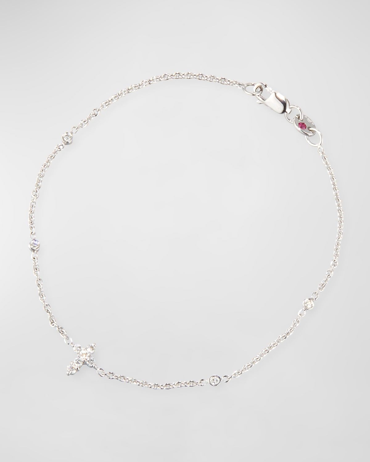 Tiny Treasure Diamond Cross Bracelet