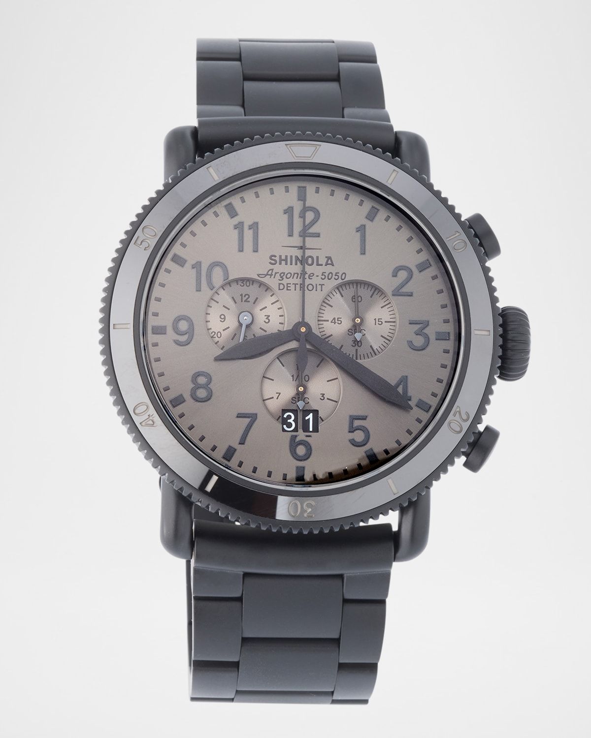 Runwell Sport Chronograph Bracelet Watch, 48mm