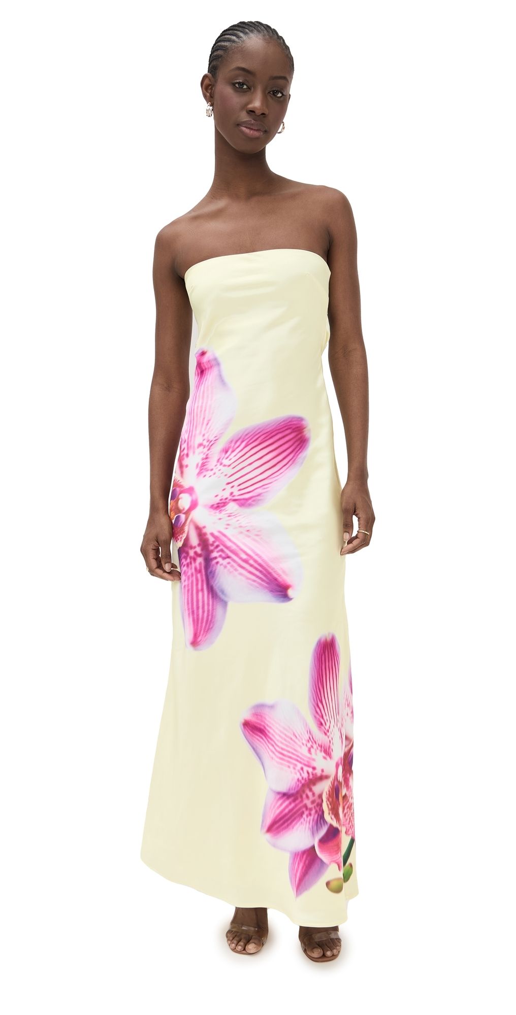 Runaway the Label Celeste Maxi Dress Orchid Yellow XL