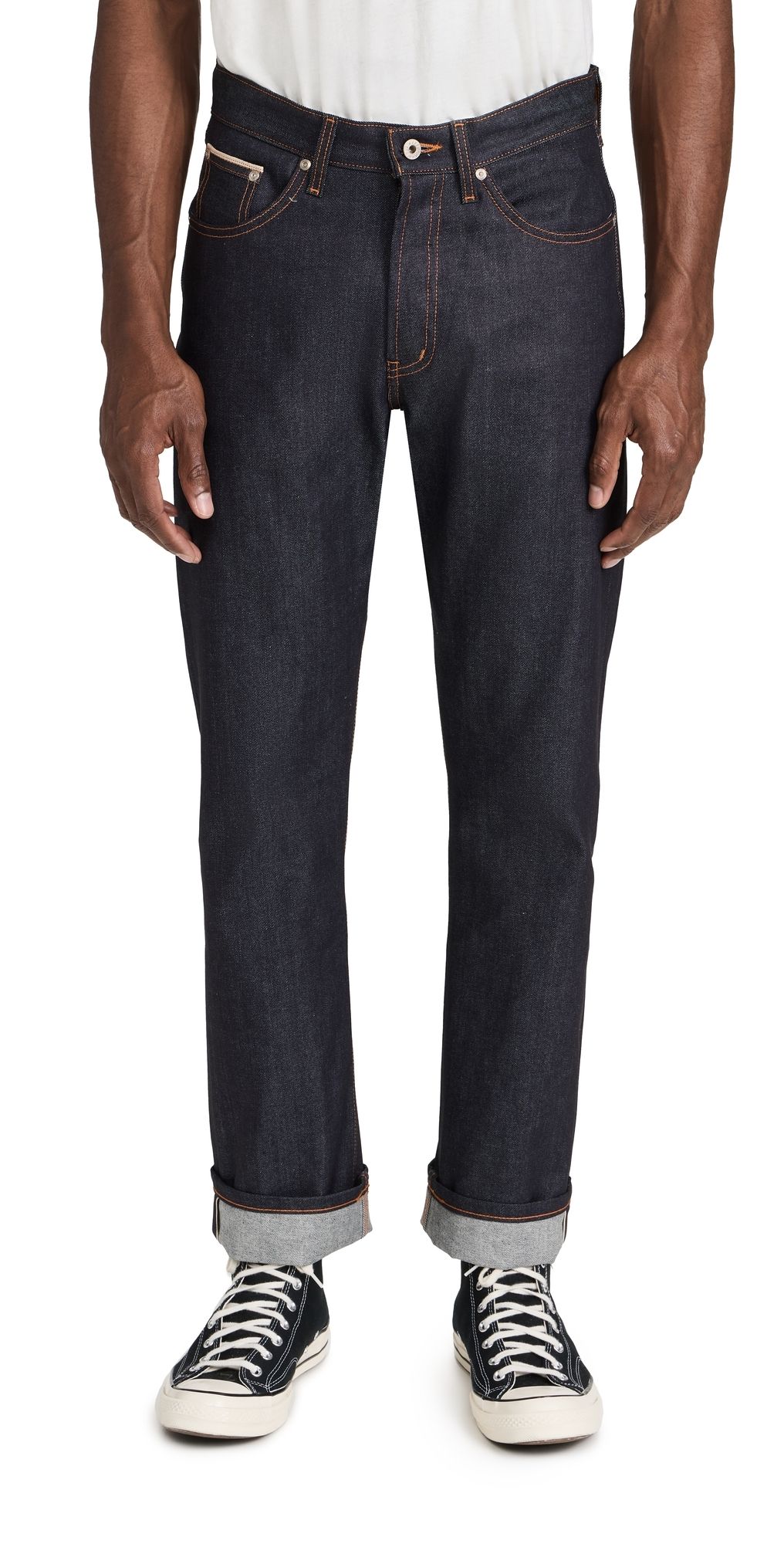 Naked & Famous Denim True Guy 11oz Stretch Selvedge Jeans Indigo 32