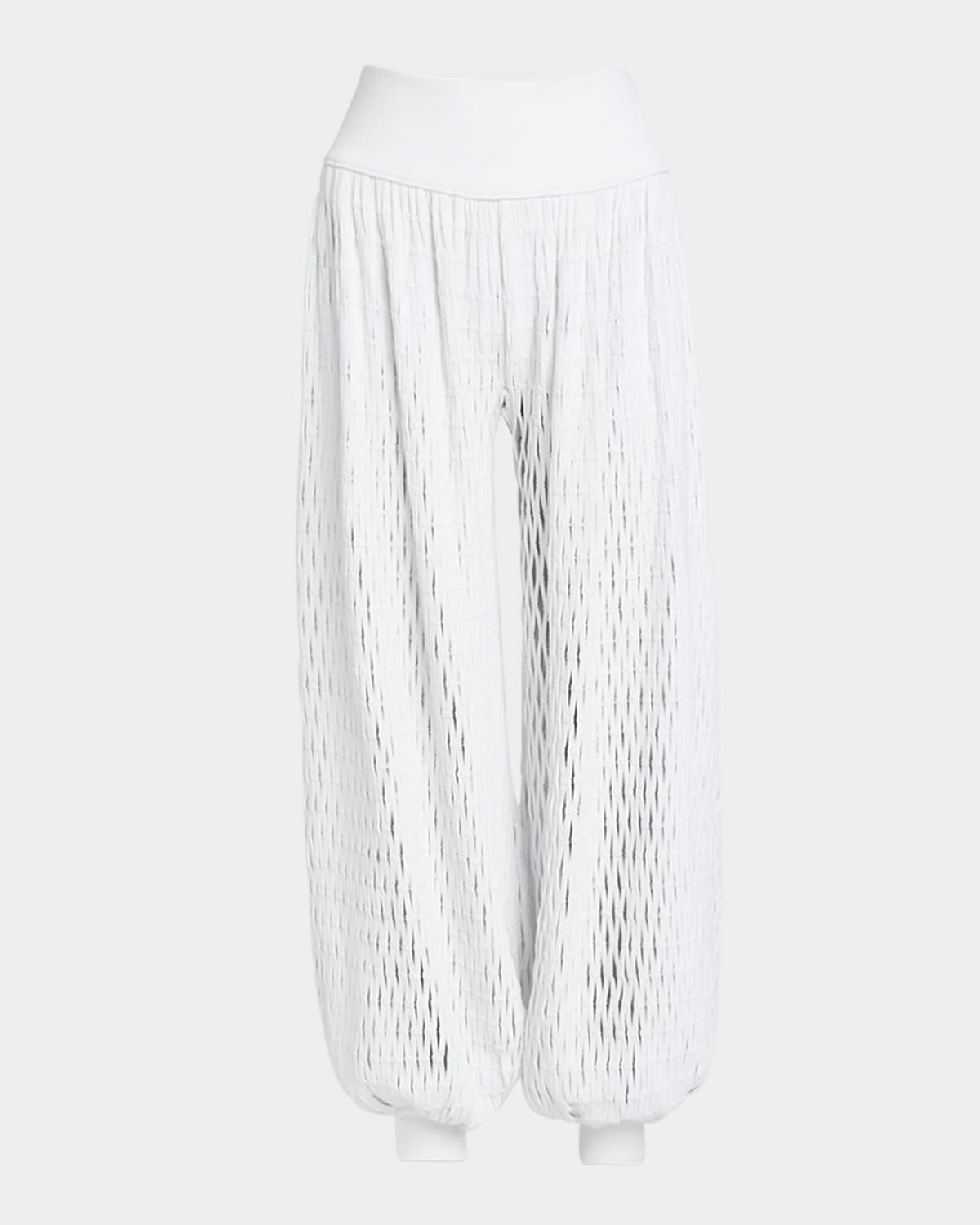 Macrame Knit Balloon Pants