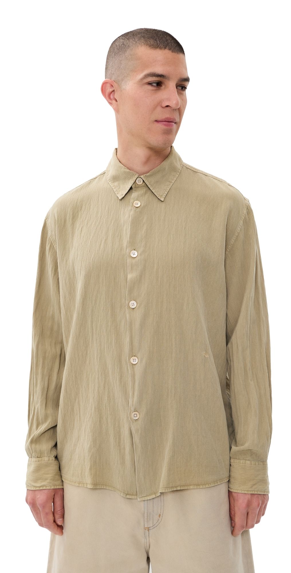 Our Legacy Beyond Shirt Sage Haze Ceremony Viscose 48