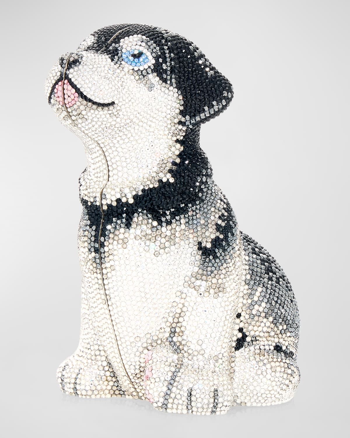 Puppy Saddie Crystal Minaudiere