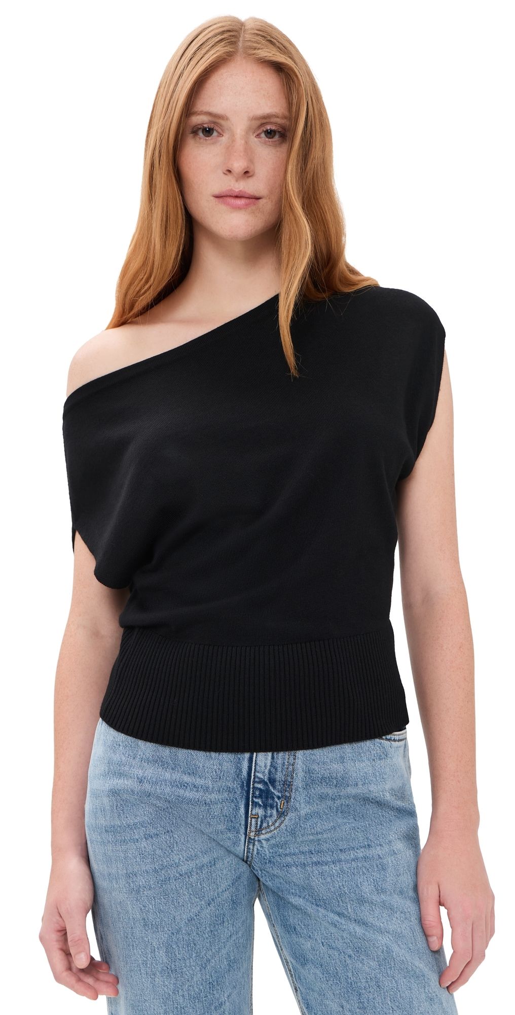 Ramy Brook Chet Wool Sweater Black XXS