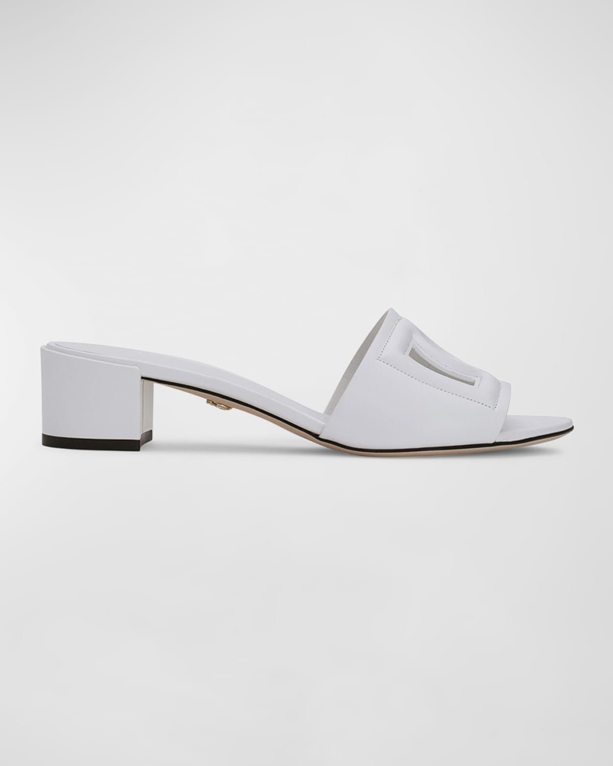 40mm DG Cutout Leather Slide