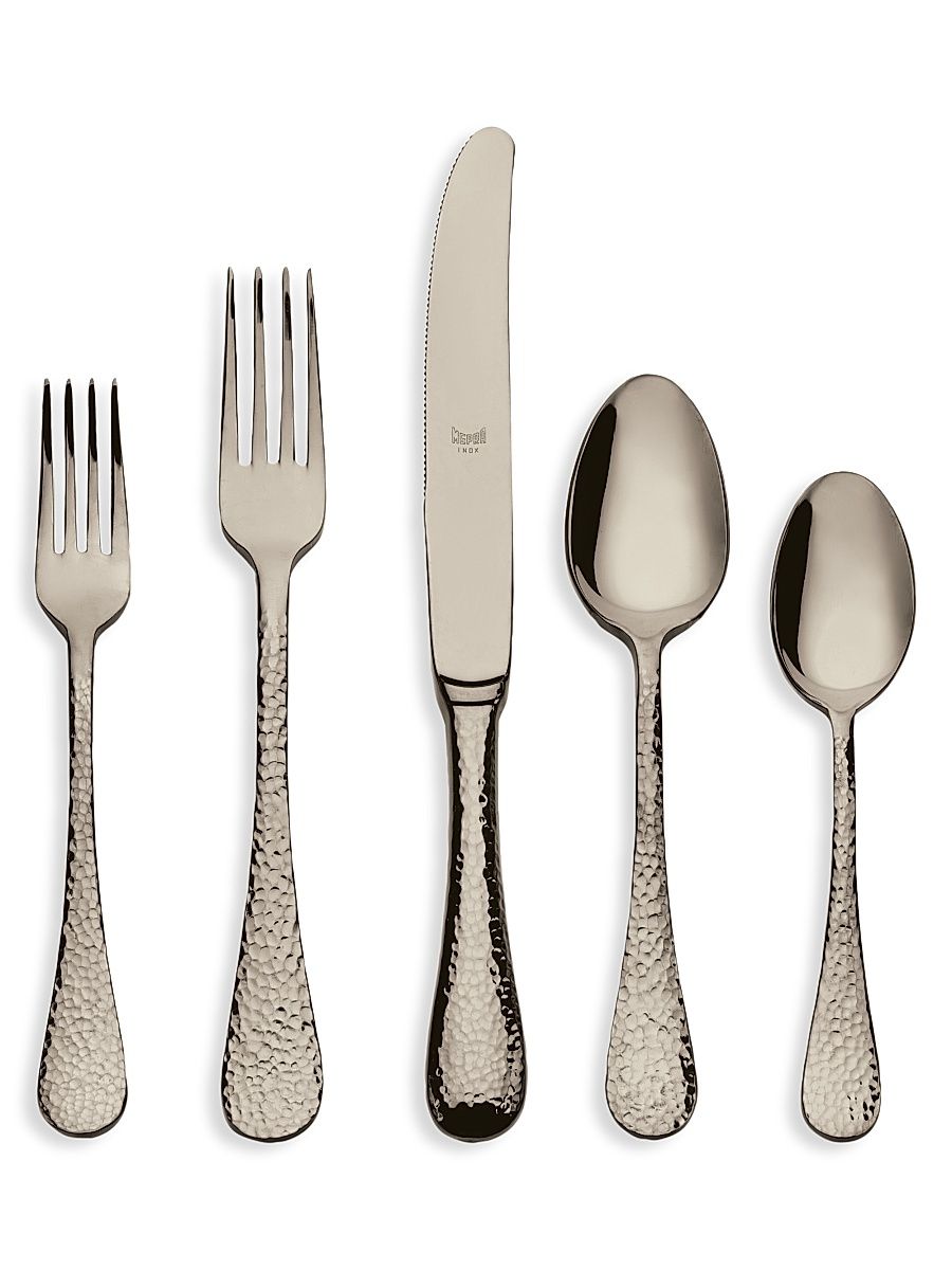 Epoque 5-Piece Stainless Steel Place Setting Set - Champagne