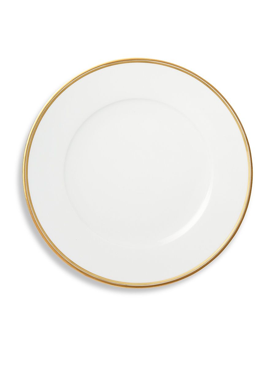Wilshire Porcelain Dinner Plate - Gold