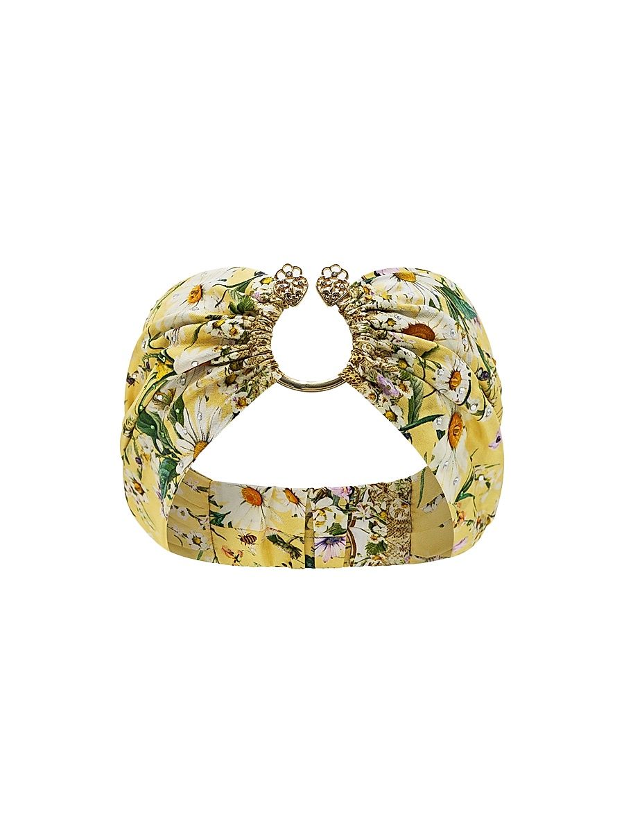 Women's Daisy Ring Headband - Yellow Multi