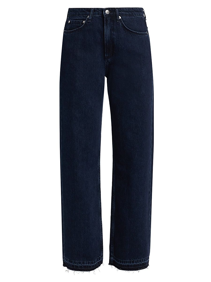 Women's Logan Mid-Rise Wide-Leg Jeans - Elenna - Size 29