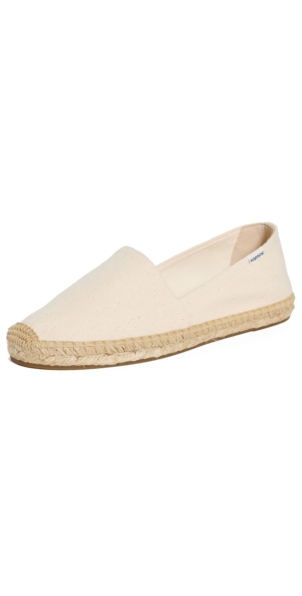 Soludos The Original Dali Espadrilles Natural Undyed 9-9.5