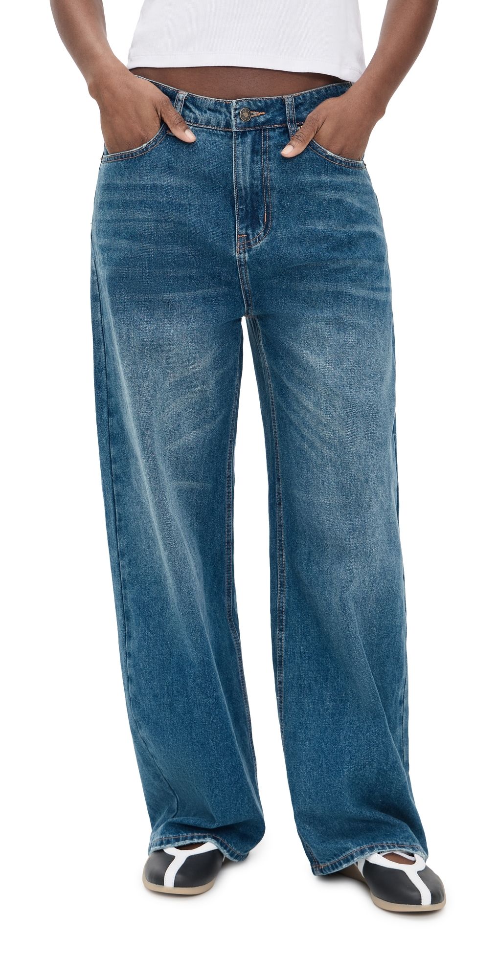 Lioness Evolve Jeans Mid Blue XS