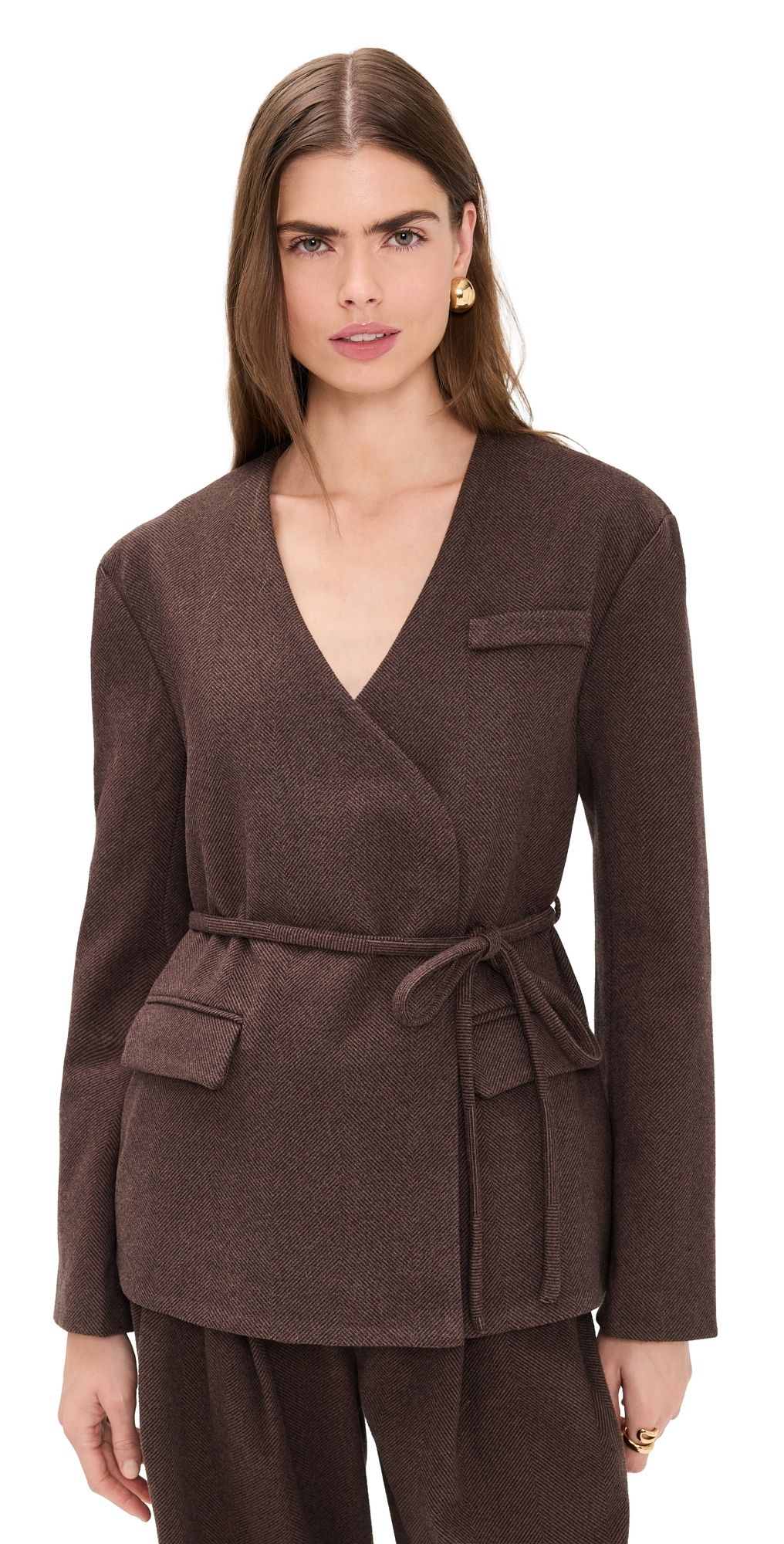 4th & Reckless Luca Jacket Chocolate M