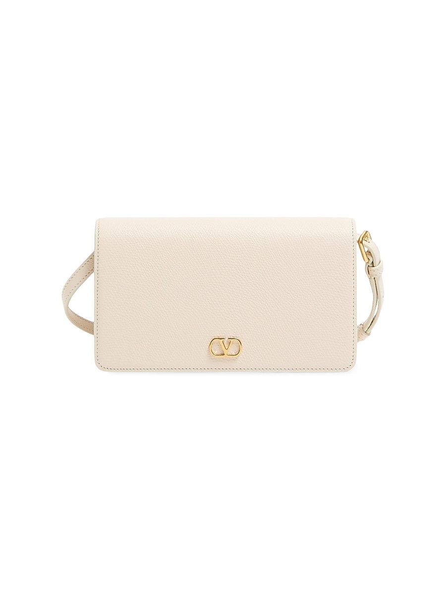 Women's VLogo Signature Mini Shoulder Bag - Light Ivory