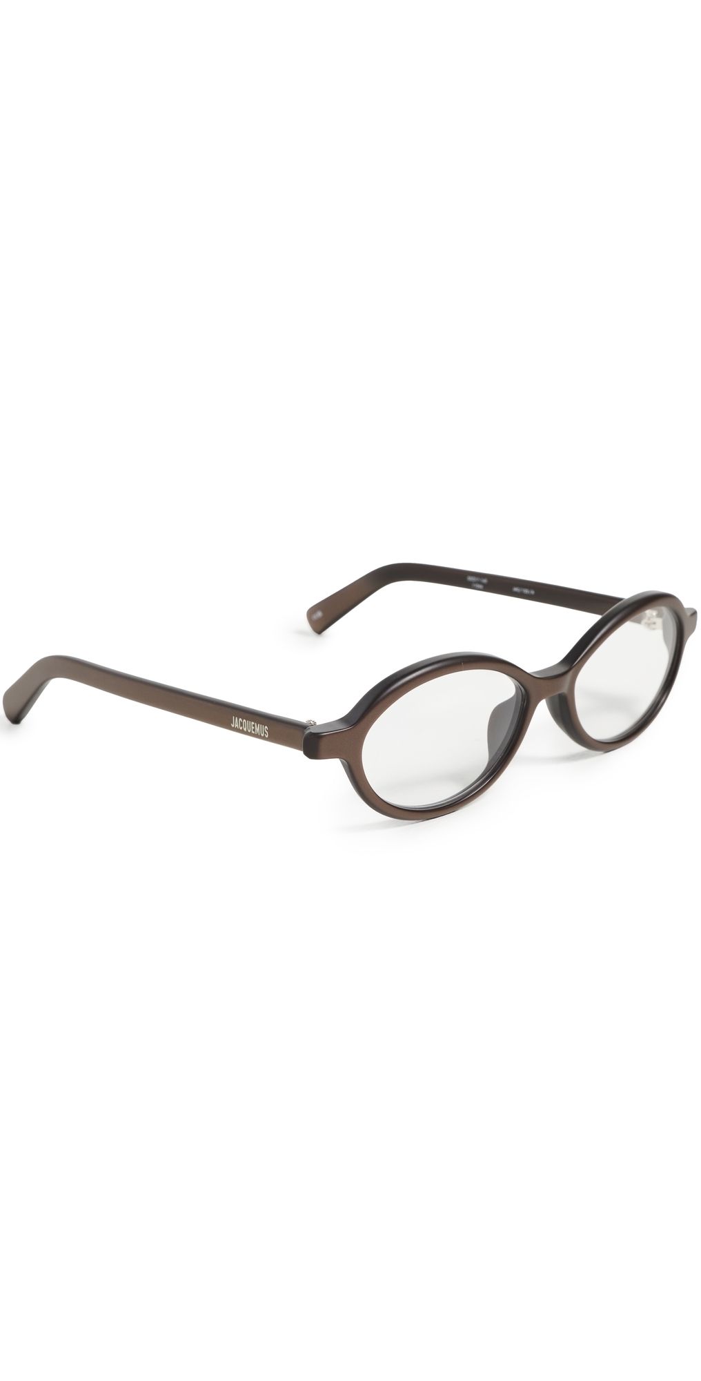 Jacquemus Pablo Glasses Metallic Brown/Silver/Optical One Size