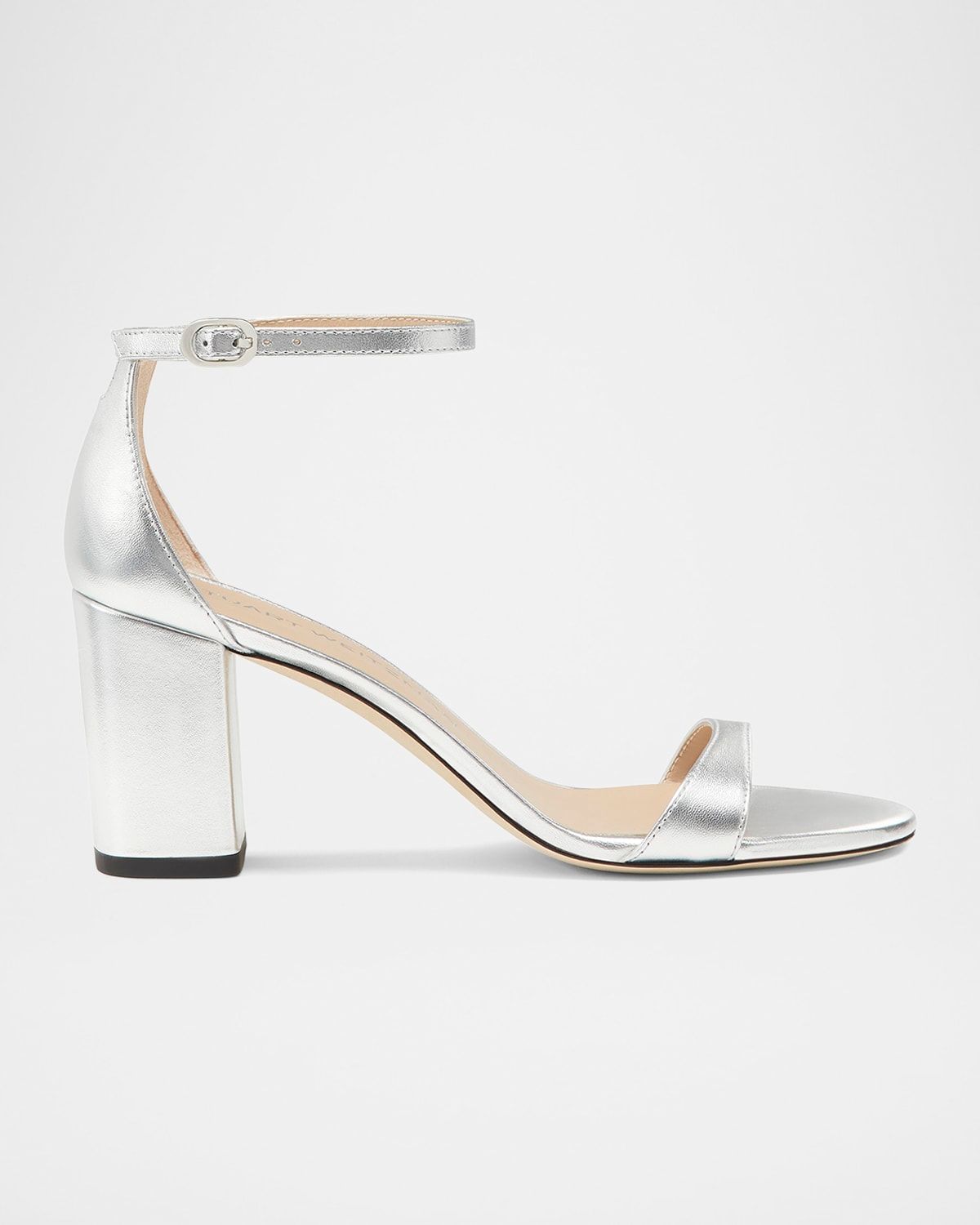 Nudist II Leather Ankle-Strap Sandals