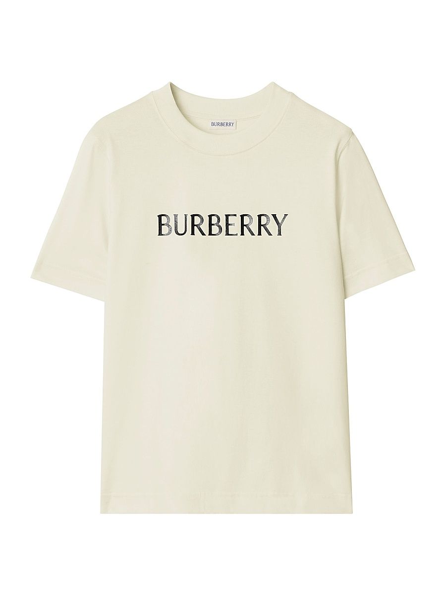 Women's Frankie Logo Cotton T-Shirt - Chalk - Size XXS