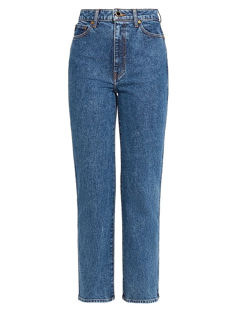 Women's Abigail High-Rise Slim Ankle Jeans - Blue - Size 31