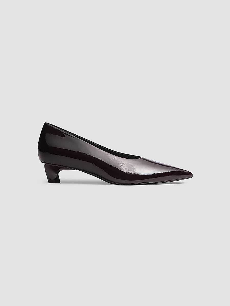 rag & bone Women's Paloma 40MM Leather Pumps - Morello Patent - Size 11