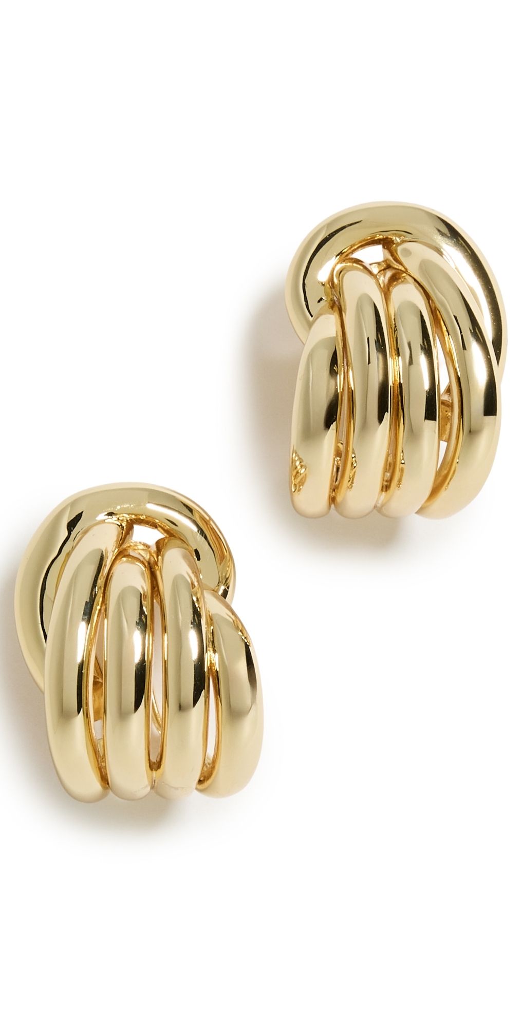 SHASHI Roux Earrings Gold One Size