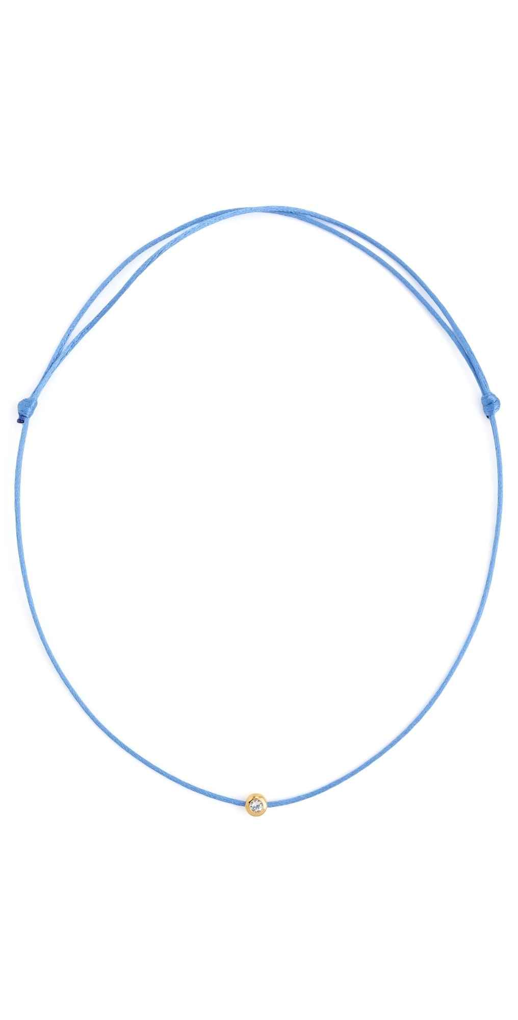 Dévé Mini Brise Soleil Necklace Blue One Size