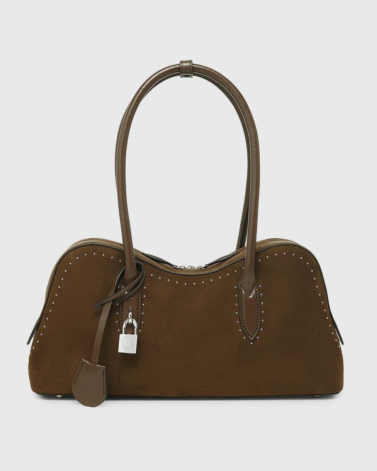 Ryder Vegan Suede Shoulder Bag