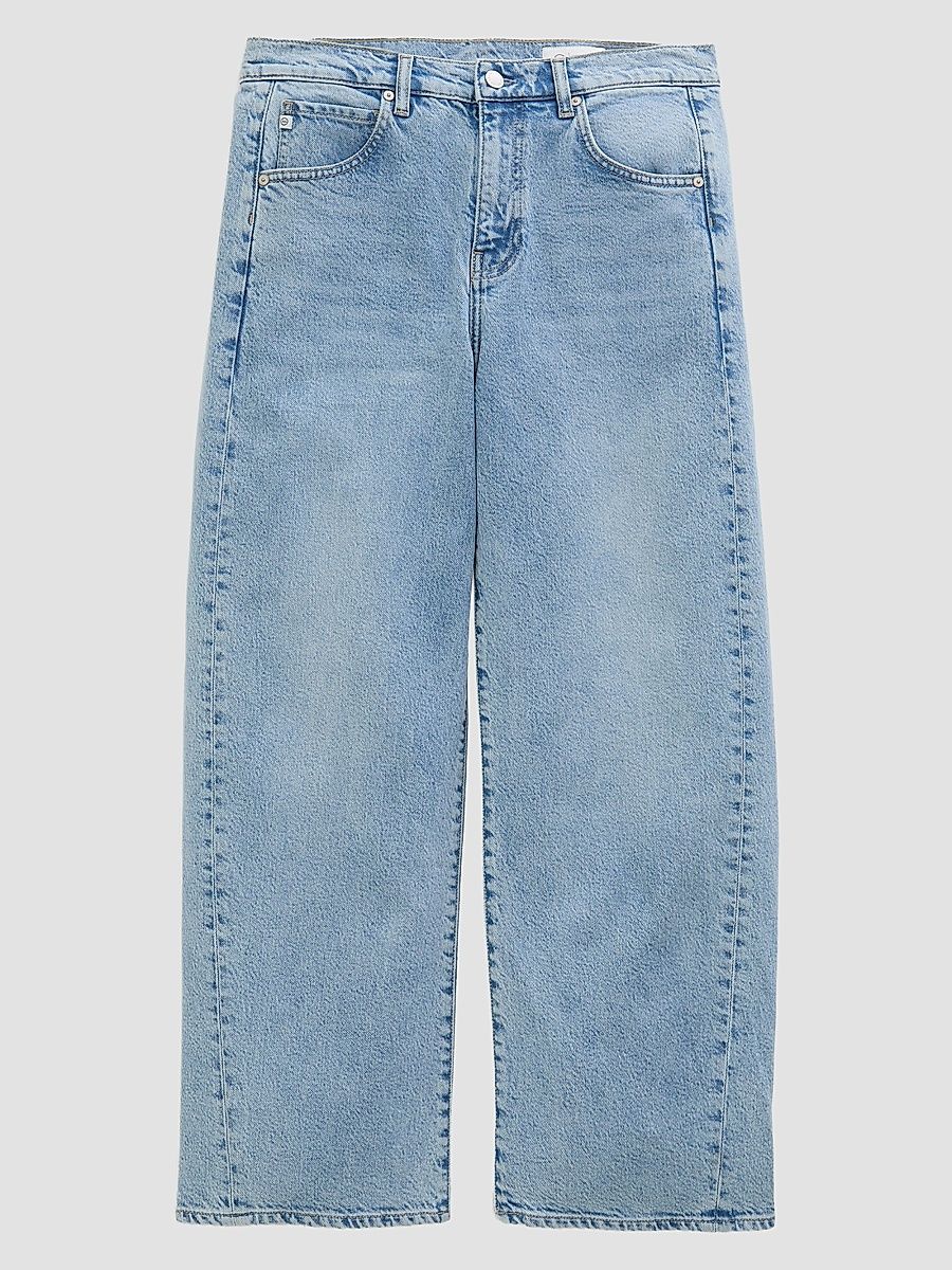 Women's Hattie Barrel-Leg Jeans - Gold Country - Size 32