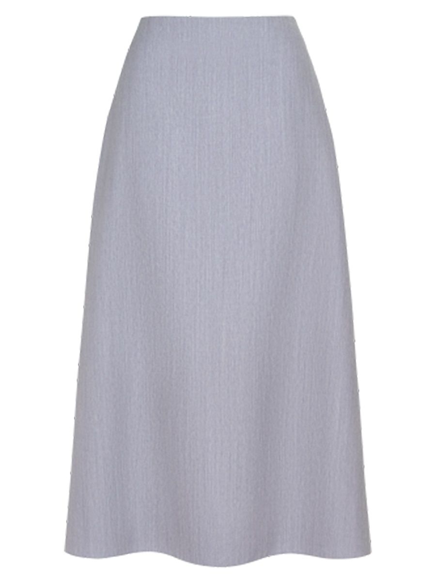 Women's The A-Line Wool Maxi Skirt - Halogen Blue - Size 8