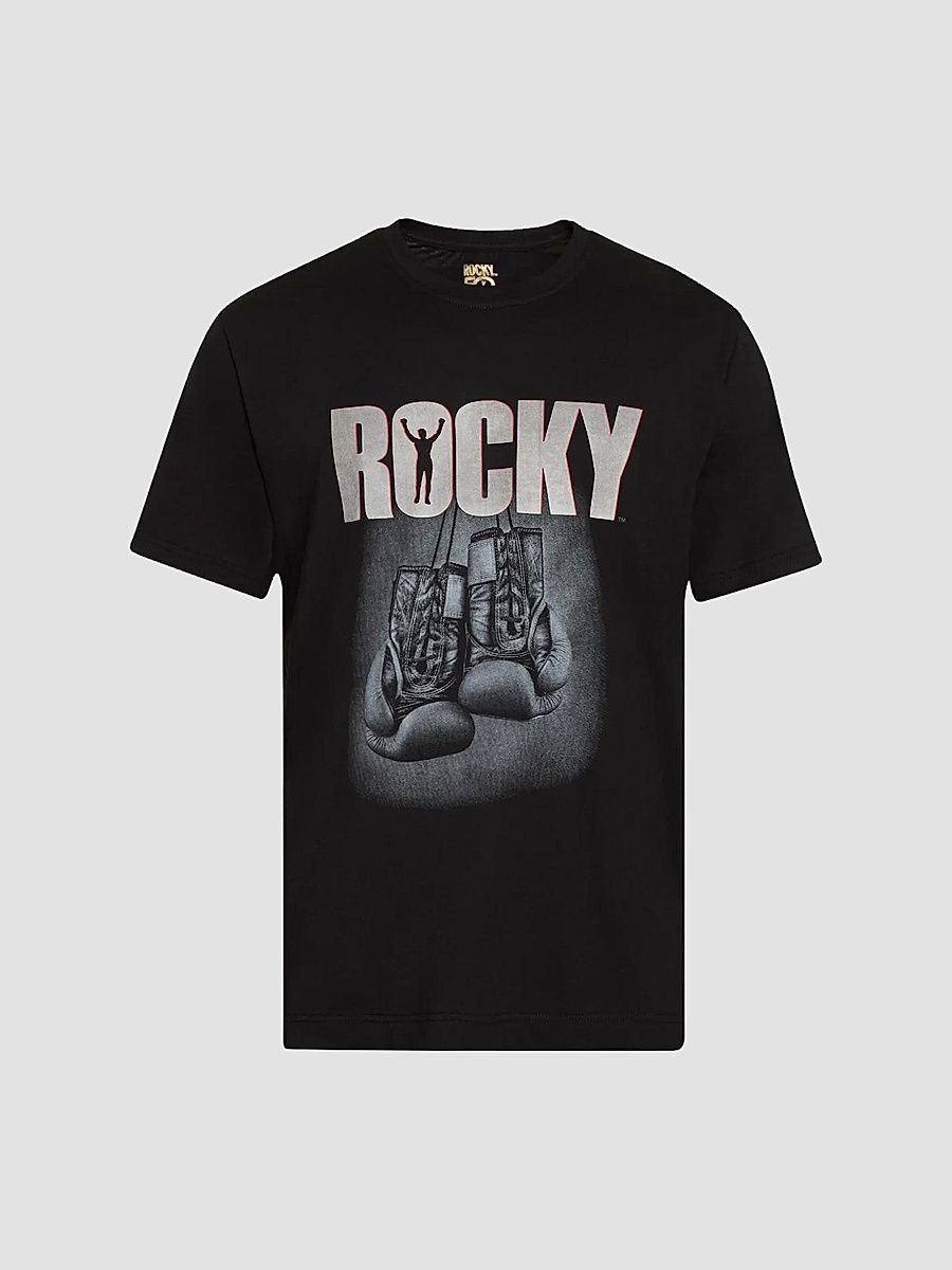 Robert Graham Men's Silent Knockout Graphic T-Shirt - Black - Size XXL