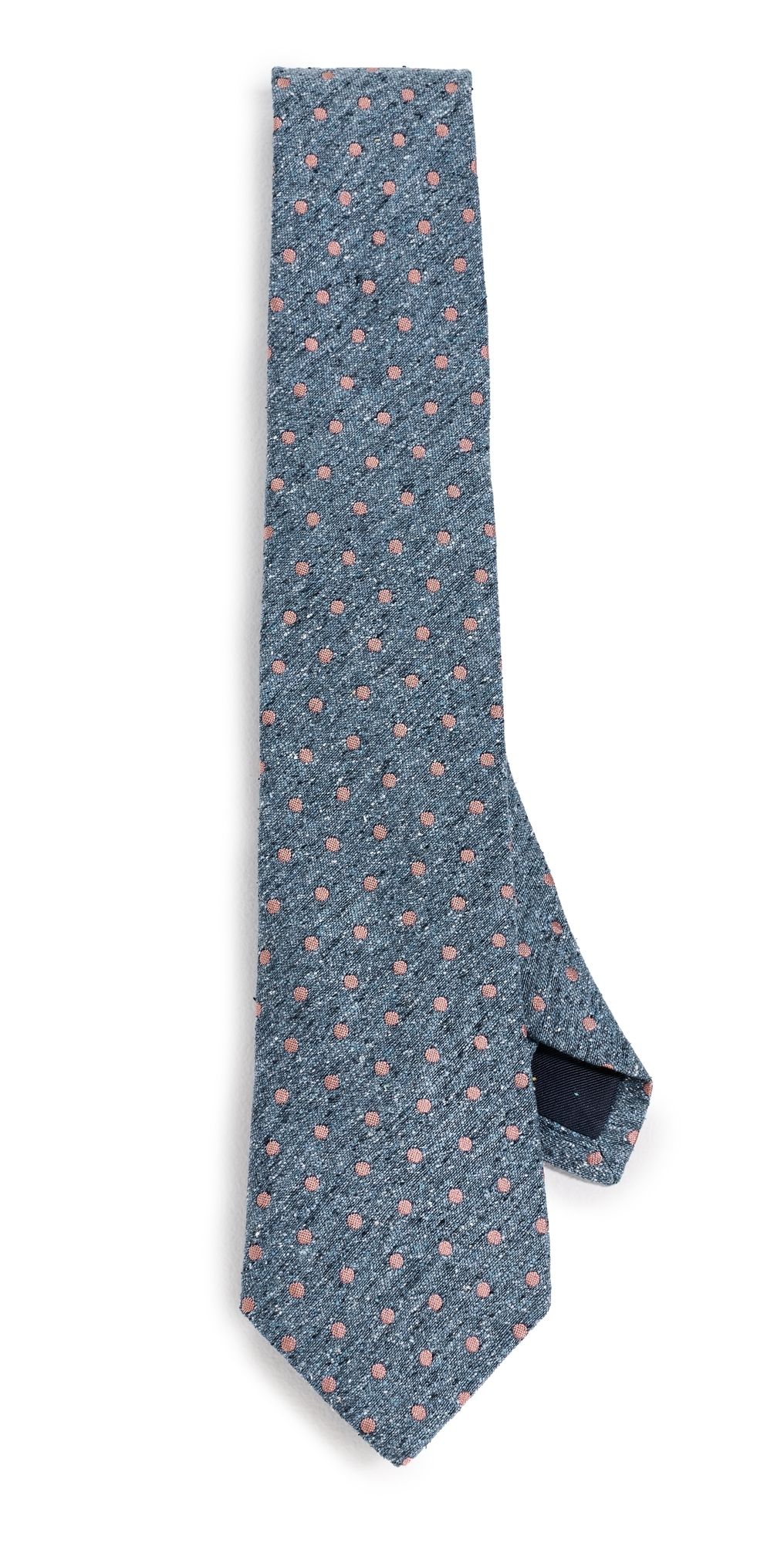 Paul Smith Marl Spot Tie Indigo 8