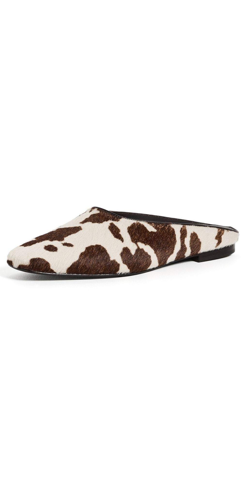 Margaux The Clara Mules Cow Print Haircalf 35