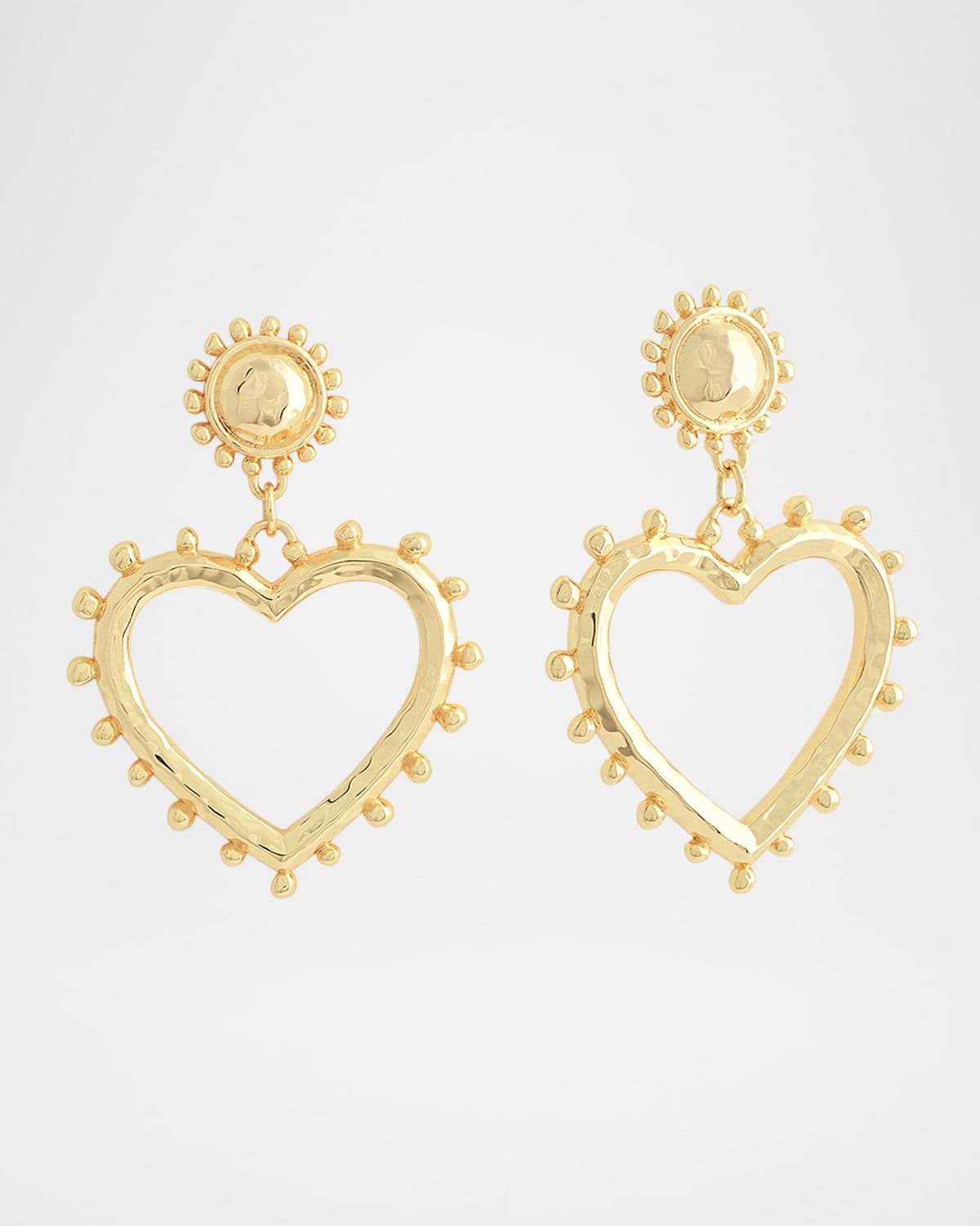 Heart Drop Earrings
